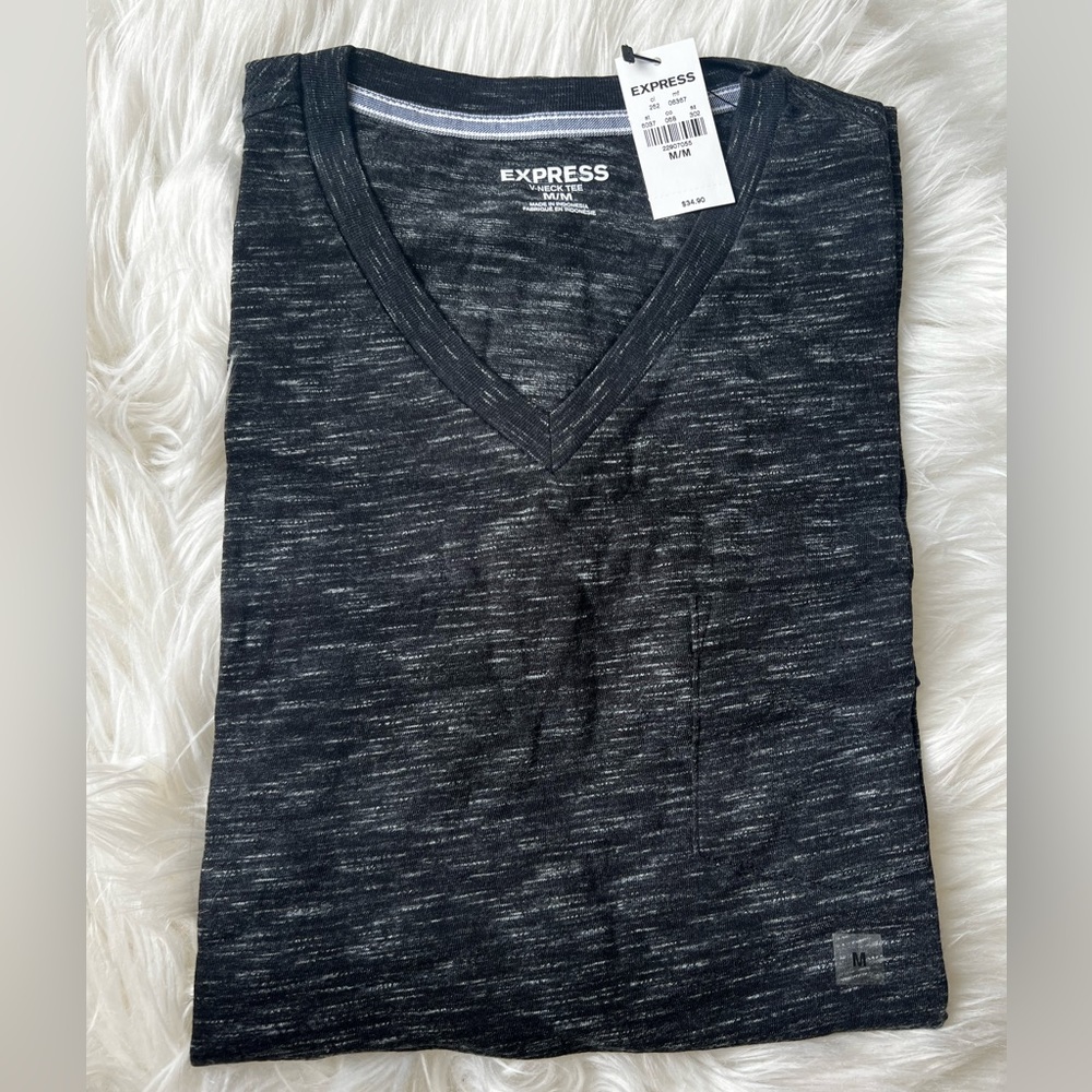 Mens express vneck tee